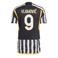 Dres Juventus Dusan Vlahovic #9 Domaci 2023-24 Kratak Rukav
